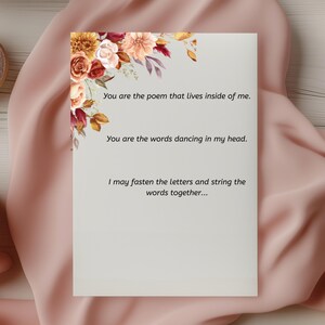 Valentine&#39;s Day Card | Love & Romance Greeting Card | Valentine Printable | Perfect for Him and Her | Unique Heartfelt Design