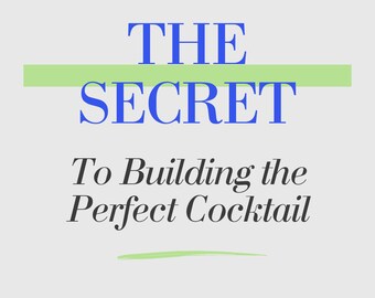 El secreto para crear el cóctel perfecto, libro de elaboración de cócteles, libro de cócteles de bolsillo, libro de cócteles impreso, para barman casero