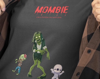 Camiseta de manga corta de Halloween para mamás, camiseta de Halloween para la temporada espeluznante, camiseta de Halloween para la fiesta de Halloween, camiseta unisex