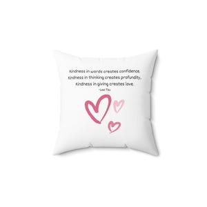 Almofada romântica de Dia dos Namorados | Presente de amor para ele ou ela | Decoração de casa sincera | Almofada de Dia dos Namorados personalizada