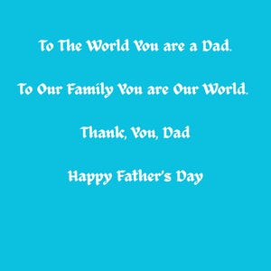 Father&#39;s Day Digital Card, Father&#39;s Day, Instant Download, Modern Father’s Day Card for Dad – Printable PDF Digital Download