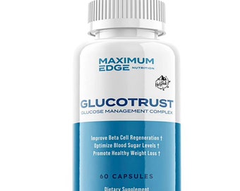 HerbPeak Glucotrust Capsules - Gluco Trust Capsules - Glucotrust Reviews Advanced Formula Support Formula Pills - Glucotrust Capsules Review