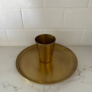 Brass gold holder