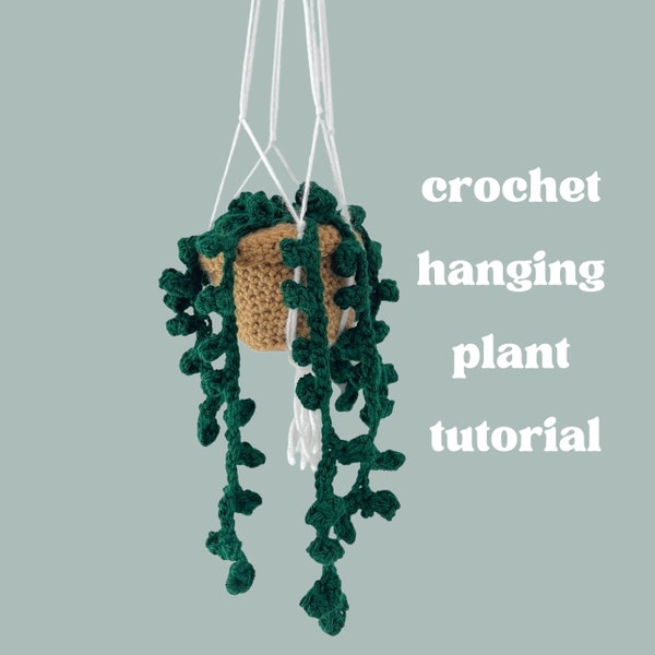 Crochet Hanging Plant PDF Pattern | Crochet Pattern | PDF Pattern | Crochet Hanging Plant