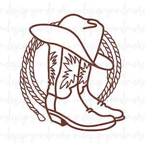 Rope Boot | PNG | Decal | Digital Download