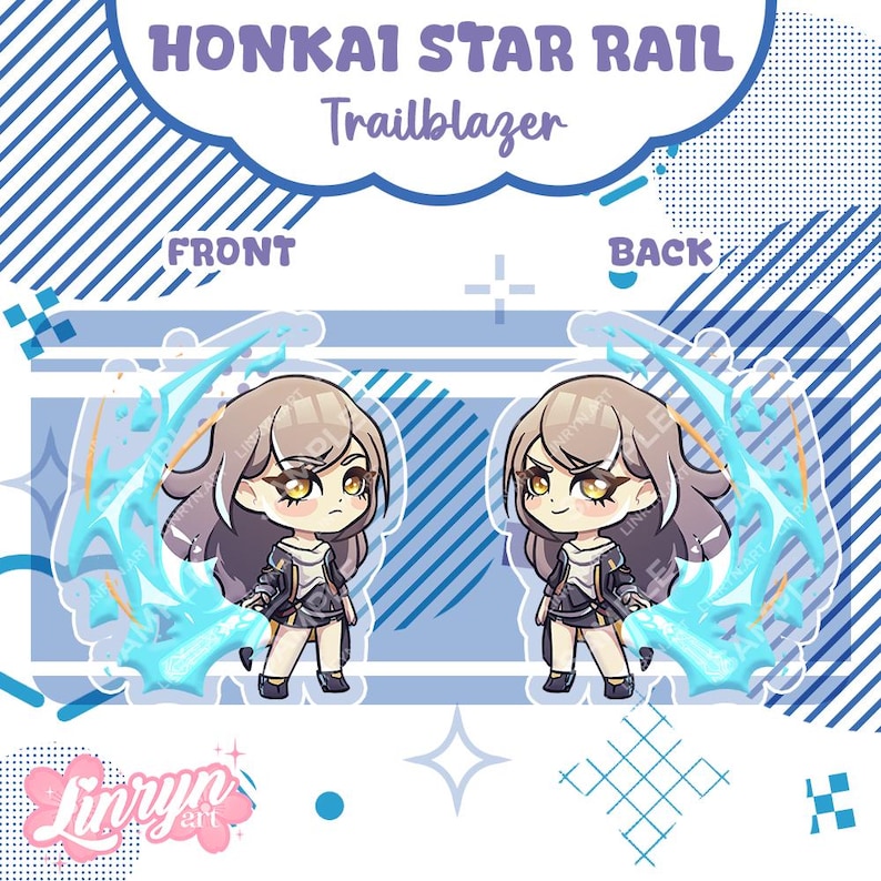 Stelle Crying Sticker HONKAI STAR RAIL Charms + Stickers! - Kafka, Jingliu, Bronya, Seele ...
