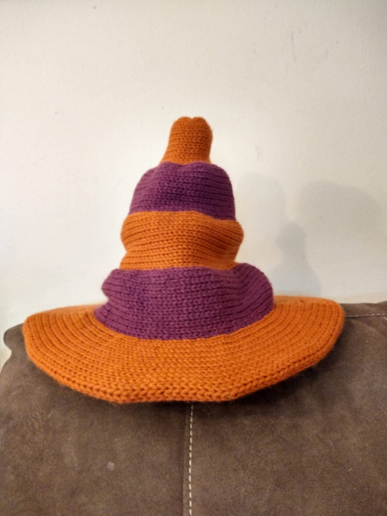 Witch and Wizard Hat Knitting Machine Pattern Addi Knitting Etsy