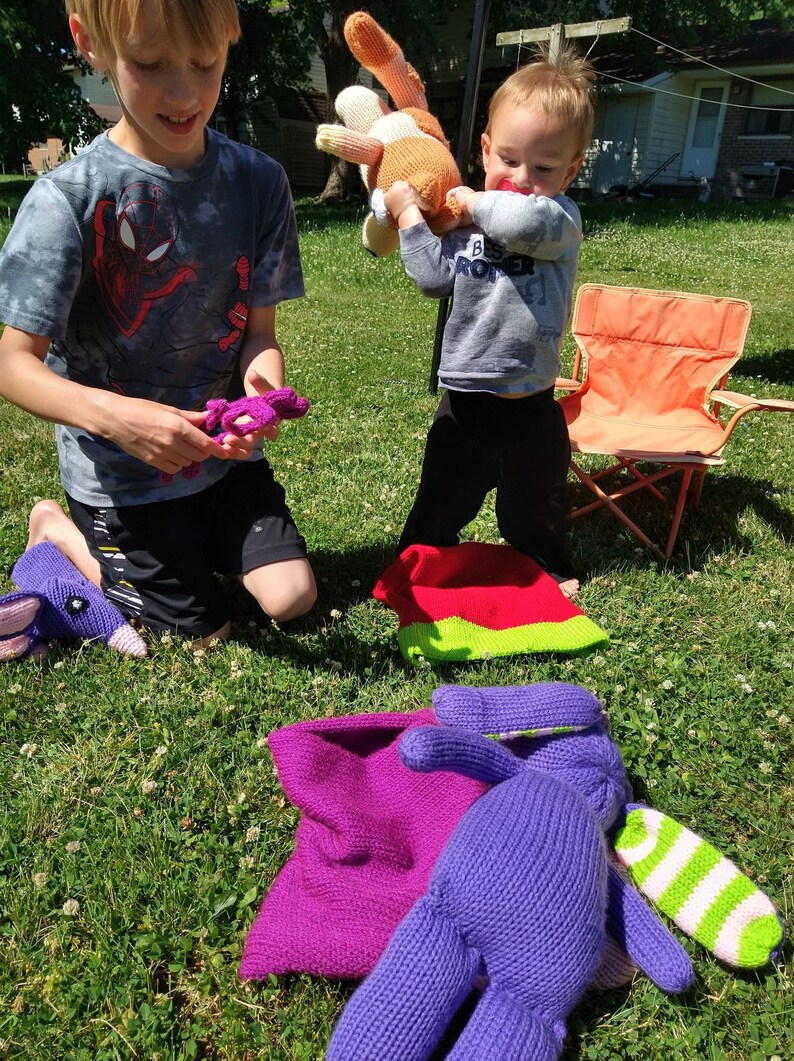 Sleepy Bunny Circular Knitting Machine Pattern Sentro 48 - Etsy