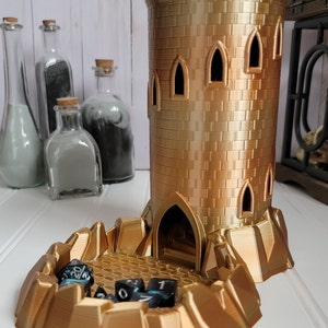 Dungeons and Dragons Dice Tower | D&D Dice Tower | Game Accessories | Table Top Game Dice Tower | Dice Tower