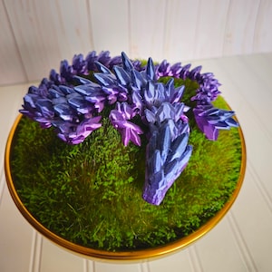 Articulating Gemstone Dragon | Articulating 3D Dragon | Bendy Dragons | Flexi Dragon | Dragons | Elite Alchemy 3D | Fidget Dragon | Tik Tok