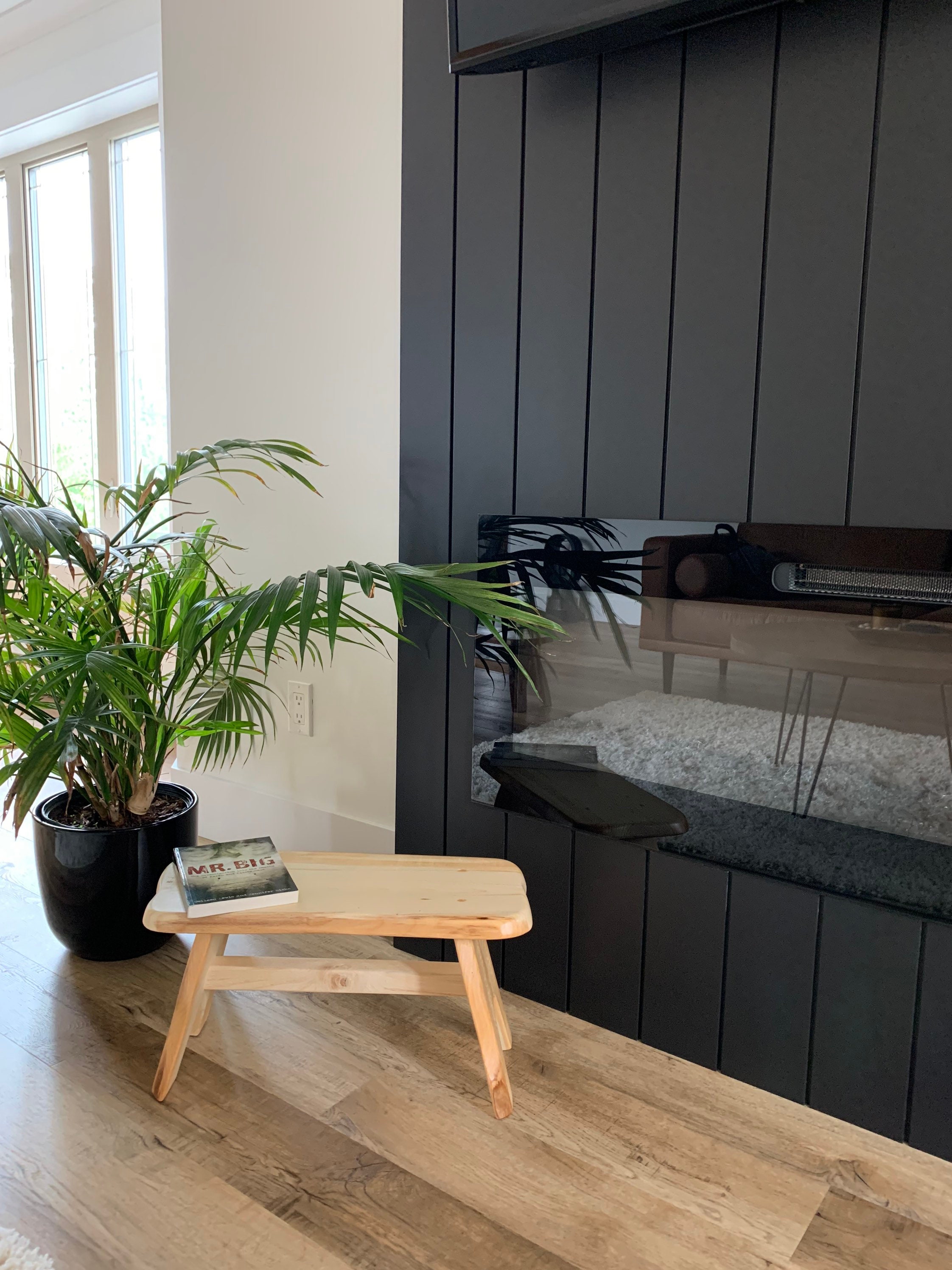 Wooden Stool | Minimal Rustic | Natural Plant Riser Stand - Etsy
