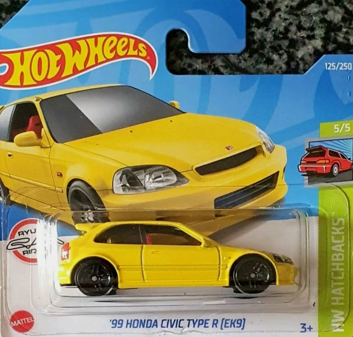 Hotwheels Honda Civic Ek 9 Type R Collectable and Perfect Etsy