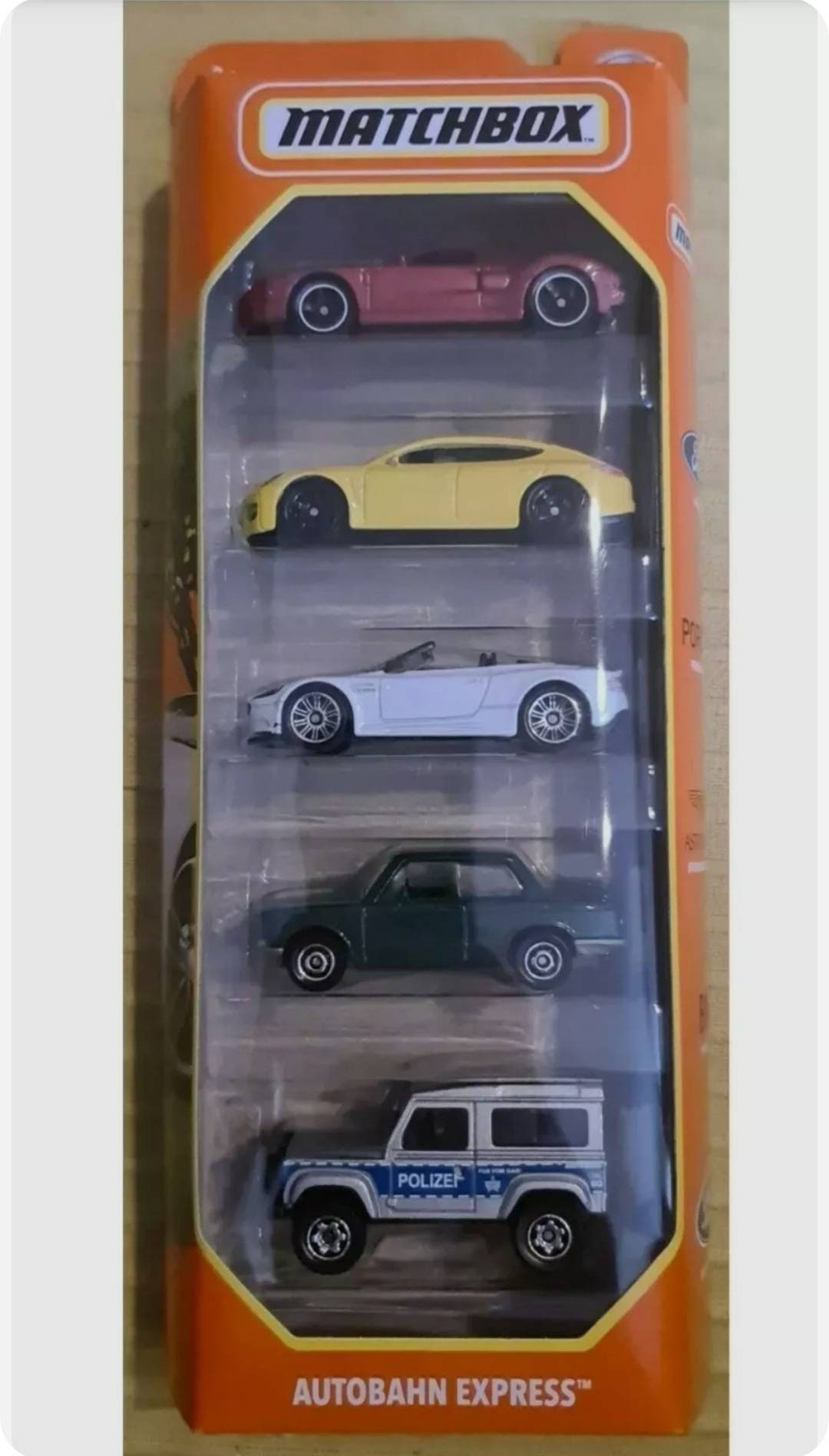 Matchbox 2021 Autobahn Express Five 
