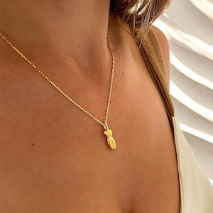 Female Empowerment Gold Necklace