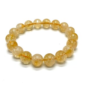 10 mm Citrine Stretch Bracelet