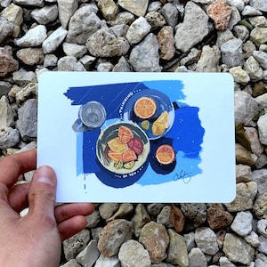 Thinking of You Postcard Print | Encouragement | Friendship | Hard Times | Get Well Soon
