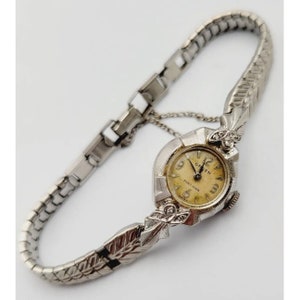 『北欧・銀の詩人』Rey Urbanストックホルム : スウィング・カップ(中) Vintage Gruen Swiss Switzerland 10K RGP Bezel Watch W/ 1/20 10KGF