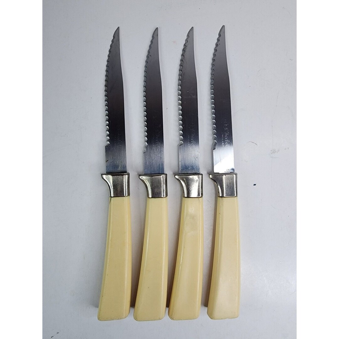 VTG REGENT SHEFFIELD Steak Knives Set of 4 Stainless Steel Etsy