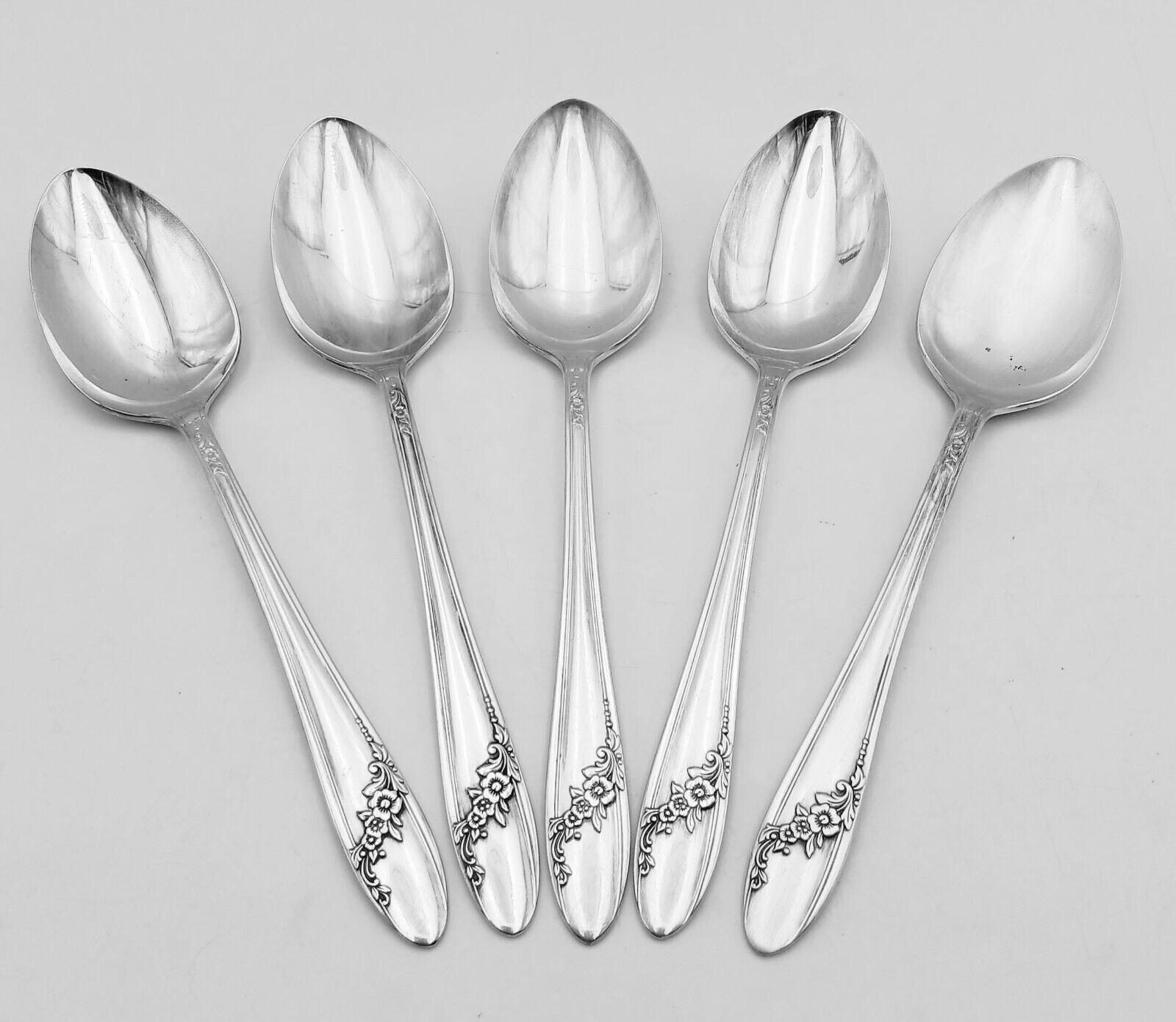 Baionnette ビンテージ ニブ　アングレーズ 8本セット 5 Pcs Oneida Community Queen Bess II Spoon 8.25