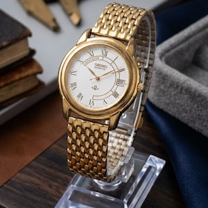 Seiko kinetic 5m42 - Etsy 日本