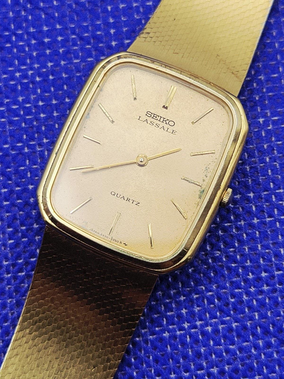 セイコーラサール  ブレスウォッチ セイコーラサール ブレスウォッチ Seiko Lassale Watch - Etsy