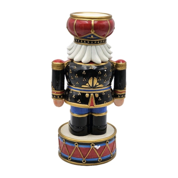 Fitz And Floyd Nutcracker Small Candleholder 13" … - image 8