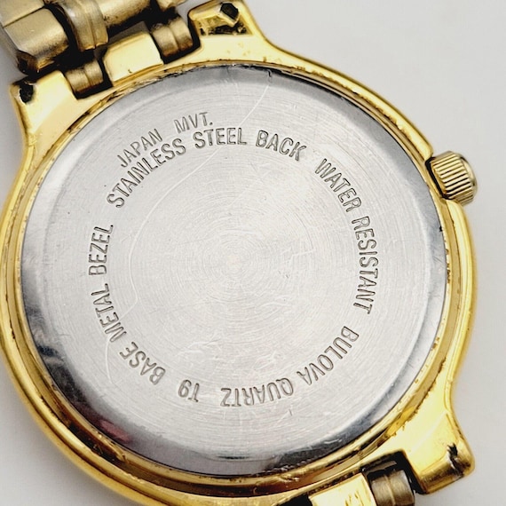 Bulova Quartz T9 Watch Gold Made in Japan With New Battery. Vintage 90 s Etsy