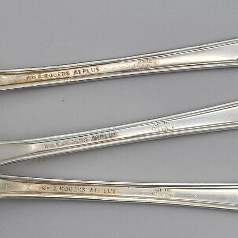 27 Pcs Wm A Rogers A1 Plus Oneida Ltd Heather Meadowbrook Etsy