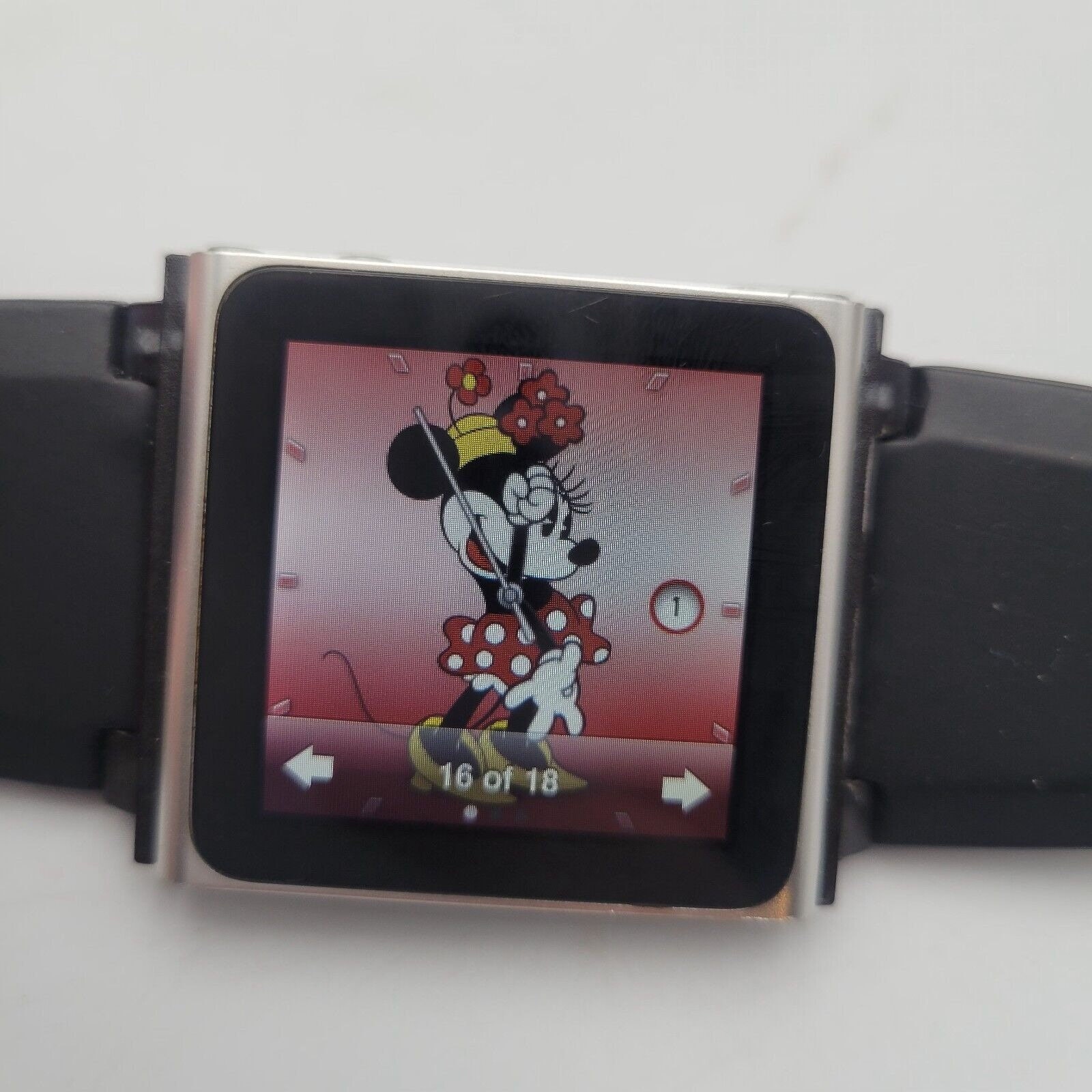 Apple Ipod Nano 6th Generation 16GB MC526CH MP3 Player Wrist Watch Strap RARE Etsy