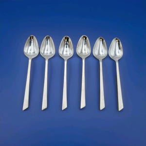 Stanley Roberts CARIF Edelstahl Besteck Teelöffel 6 Stück Set Made In Japan
