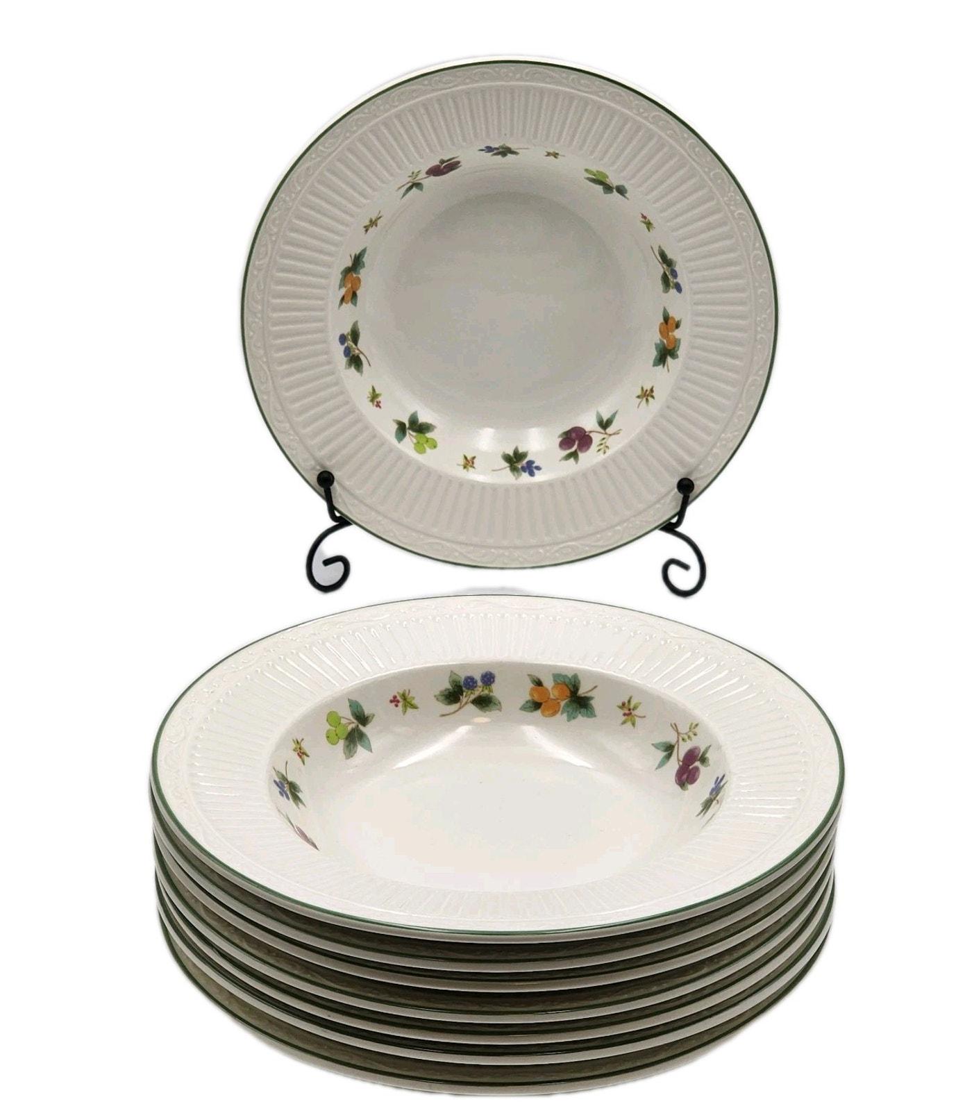 Mikasa Sunshine Lane Soup Bowls, Set of 8, Vintage Fruit Design - Etsy