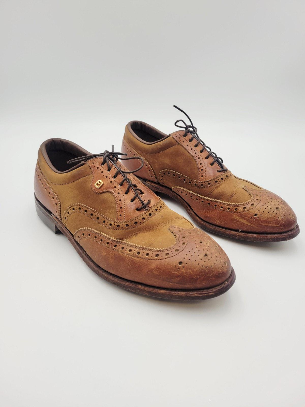 Vintage Golf Shoes - Etsy Sweden
