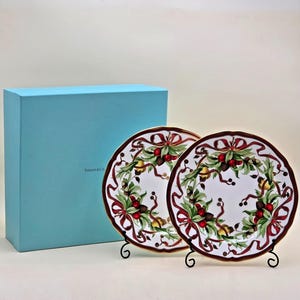 Tiffanys Christmas Plates - Etsy