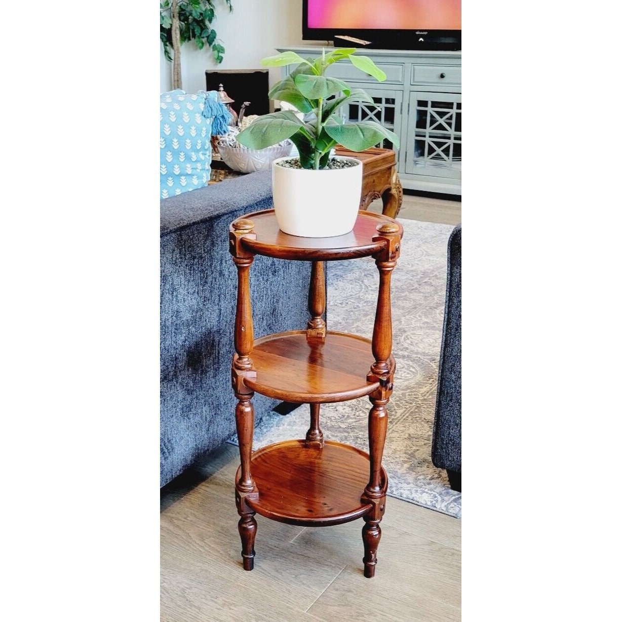 Ethan allen console table outlet