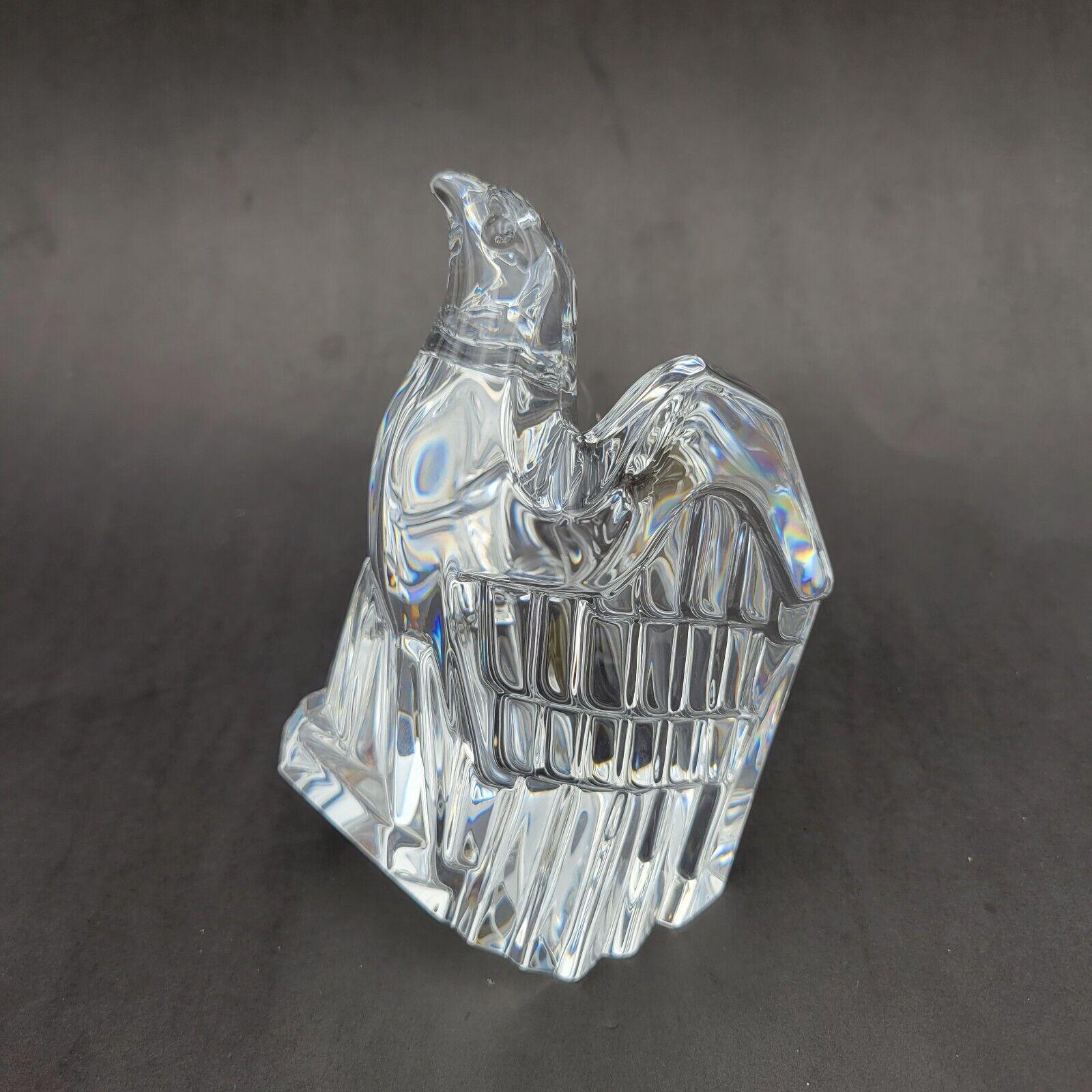 STEUBEN EAGLE スチューベン　クリスタル　イーグル　置物 Steuben Eagle Bird Figurine Art Glass Vtg Signed Crystal Glass