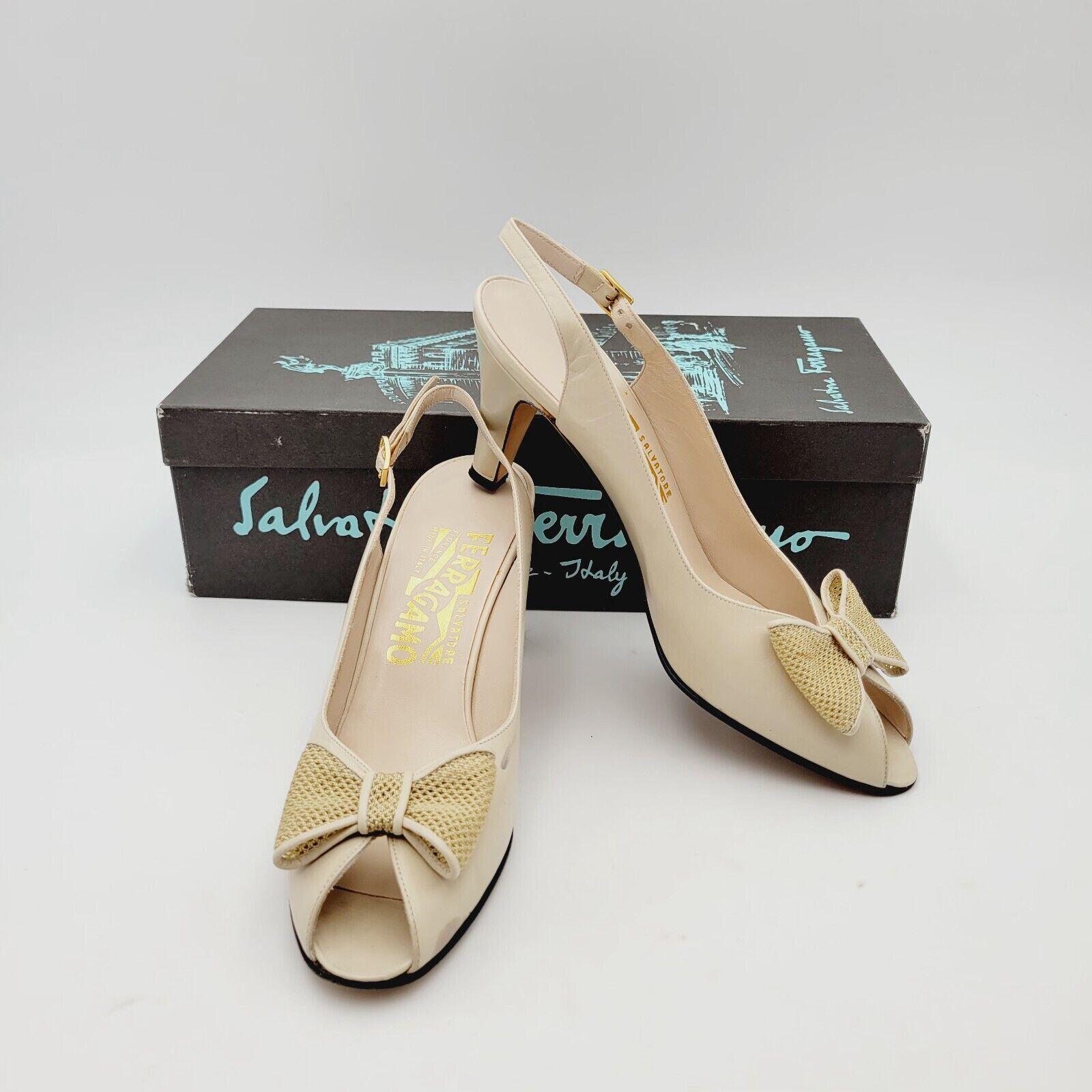 Salvatore Ferragamo Shoes 9.5 - Etsy Canada