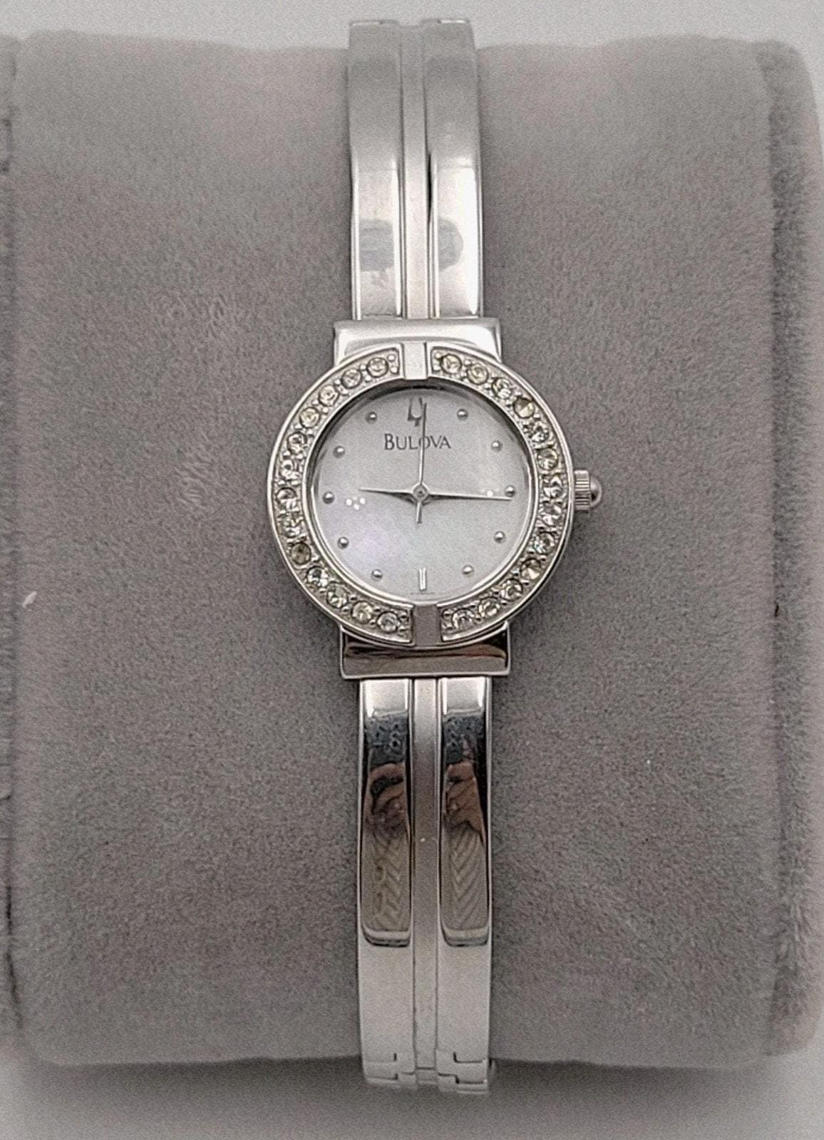 Ladies Bulova C899175 Wrist Watch Stainless Steel Crystal Quartz Ladies Bulova C899175 Wrist watch | eBay main image 4