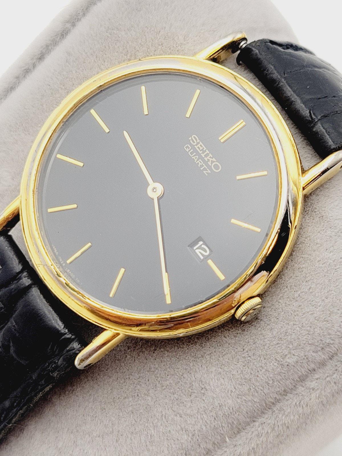 SEIKO レディースウォッチ 2Y00-5G29 ゴールド/ブラック - メルカリ