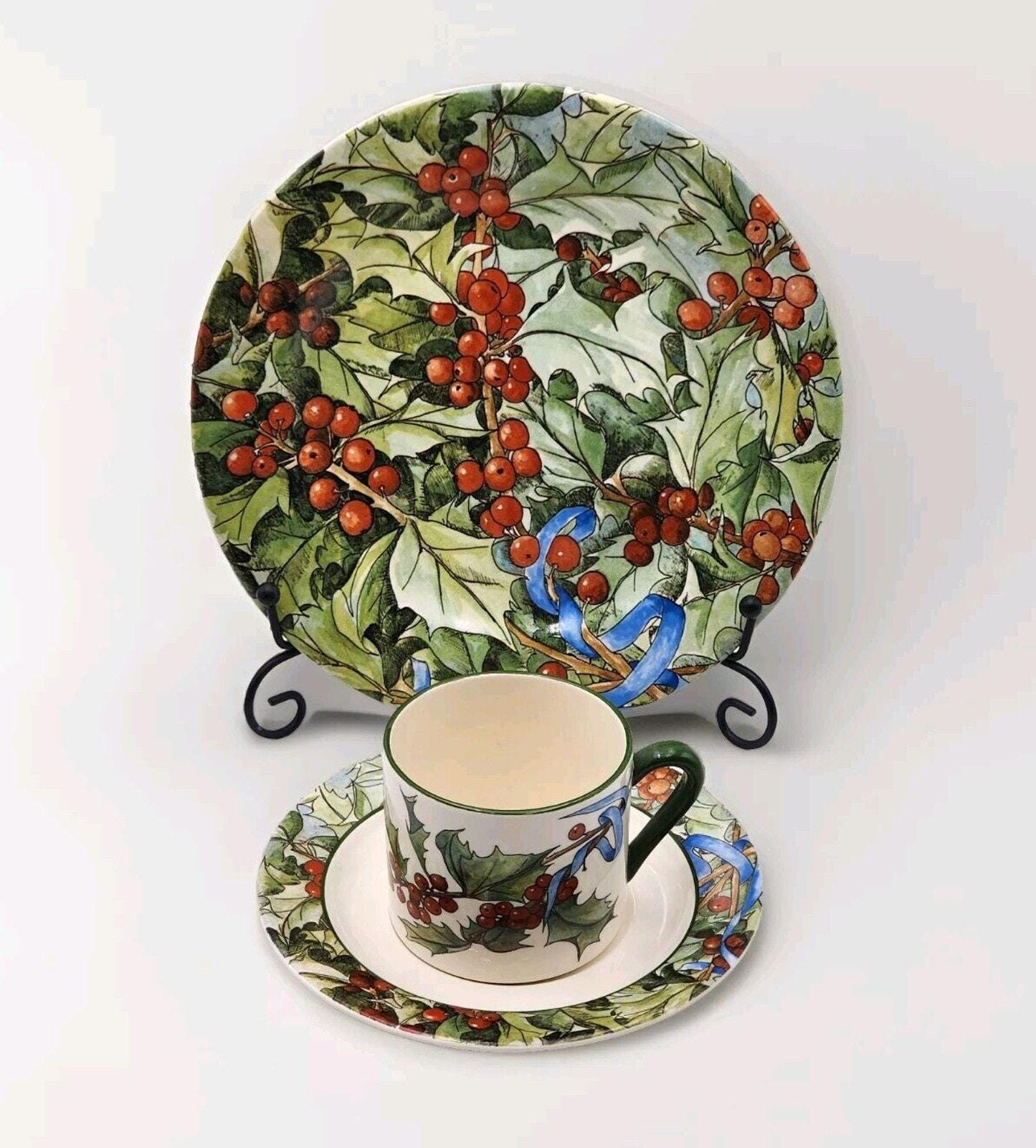 クリスマスディナープレート Gien LE HOUX ホリー プレート クリスマスディナープレート Gien LE HOUX ホリー プレート - メルカリ