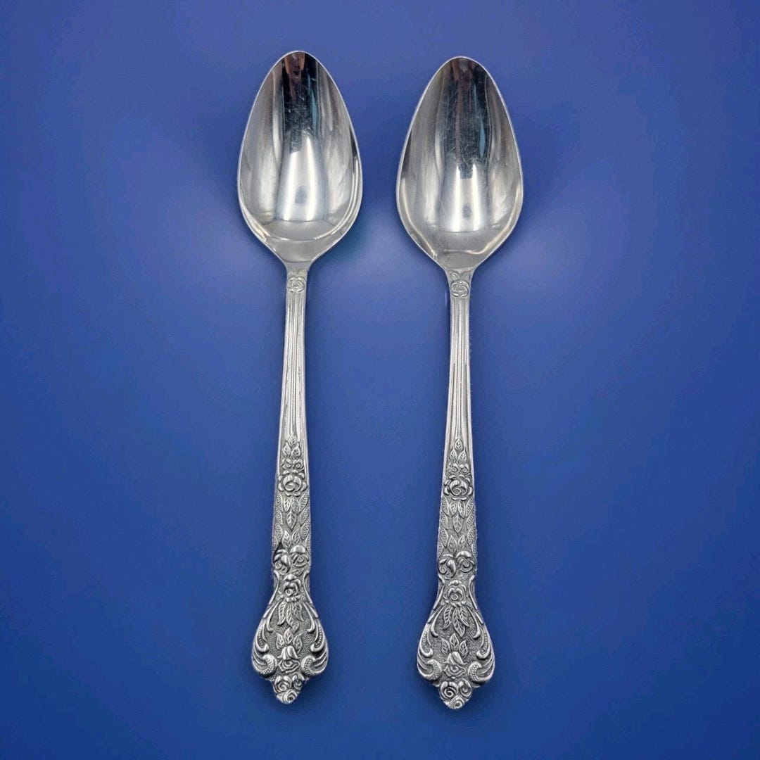 Versailles by MSI Stainless Japan 7 1/4” Tablespoon W/ Flowers Set