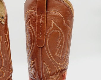 VTG Cowtown Boots Lizard Cowboy Boots Size 8 E Model Number 840 Exotic VTG Cowtown Boots Lizard Cowboy Boots Size 8 E Model Number  main image 3
