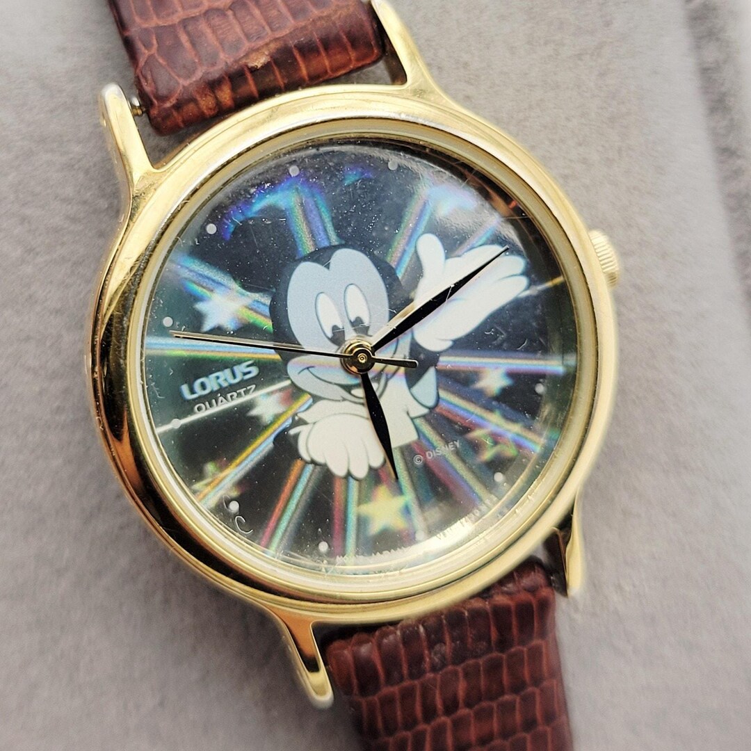 Disney Lorus Disney Hologram Watch Unisex Mickey Mouse V515-8A00 New Battery Disney Lorus Disney Hologram Watch Unisex Mickey Mouse V515  main image 3