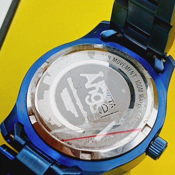 INVICTA ANGEL クォーツ腕時計 A2380 New Invicta Women's Square Angel Chronograph Watch Gold