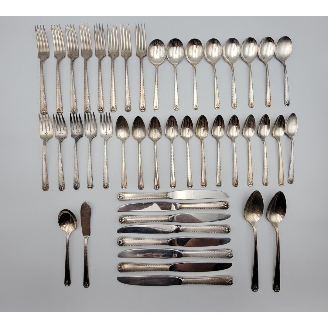 Vtg 1945 ONEIDA Prestige bordeaux Flatware Etsy