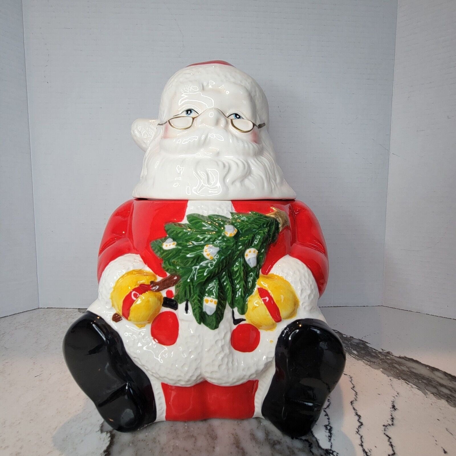 ビンテージ サンタクロース クッキージャー EMPIRE 70s Vintage EMPIRE Santa Claus Mold Cookie Jar (M091