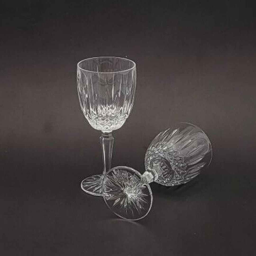 Wine Goblet Glass Mikasa Crystal Old Dublin Set of 2 6 1/2 ...