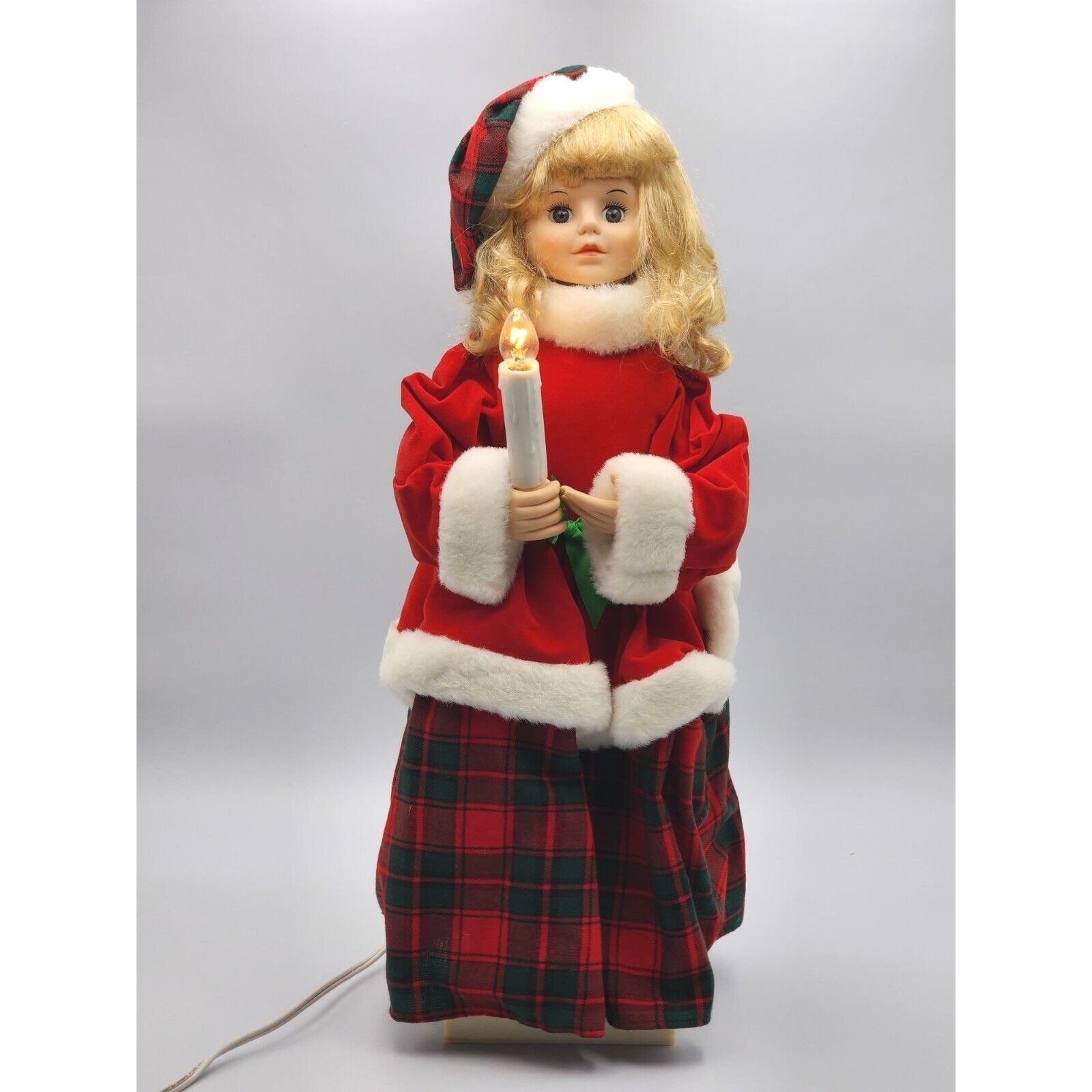 Telco the Original Motion-ettes of Christmas Animated Girl With
