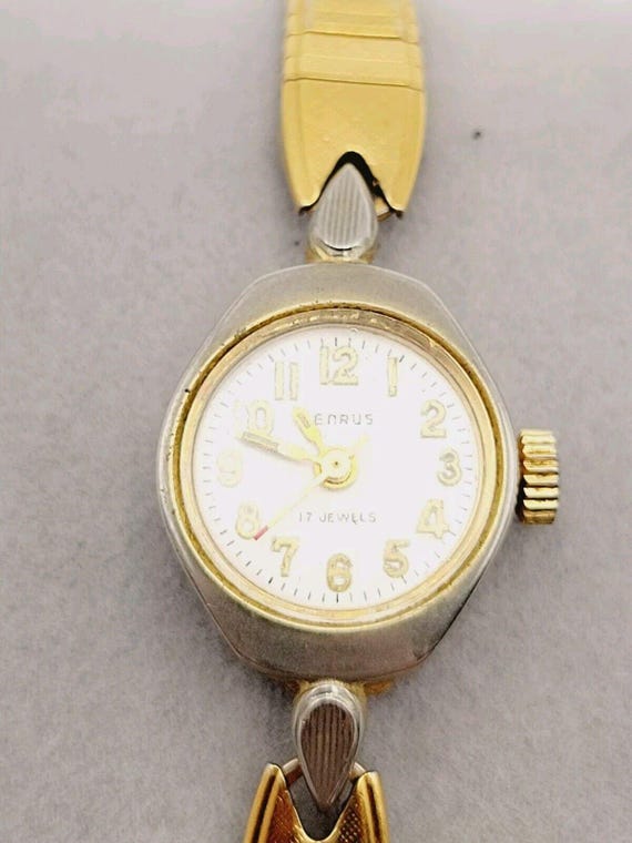Vintage BENRUS 1940s Ladies 17 Jewel Wrist WATCH Rare… - Gem