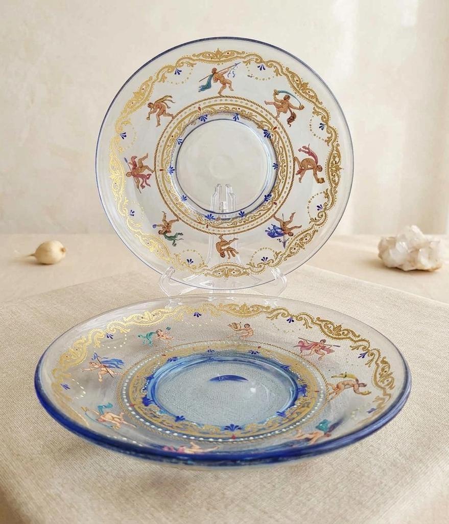 Salviati Glass Plates - Etsy
