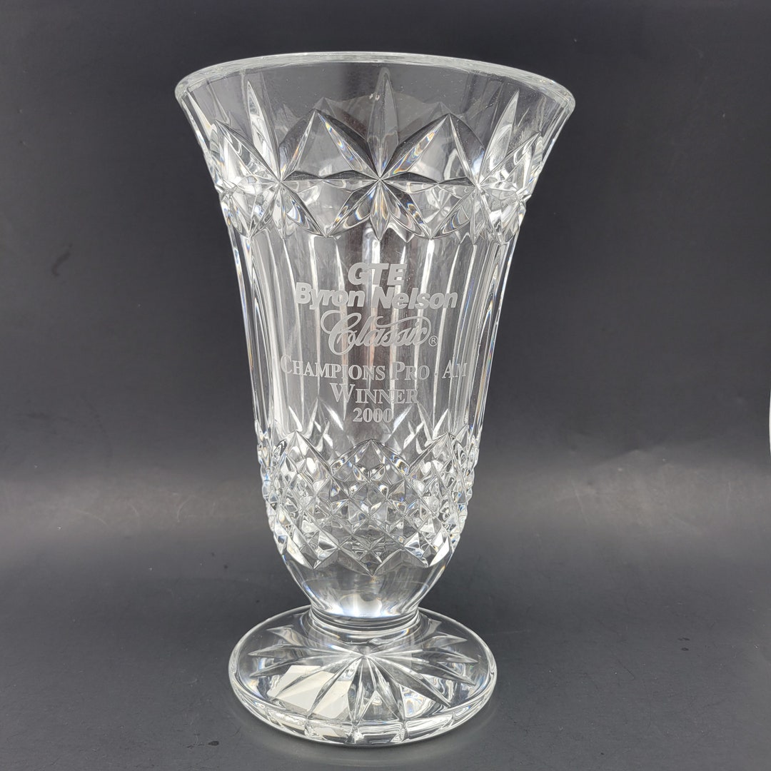 Waterford Crystal Large 10 Balmoral Vase Unique GTE Etsy
